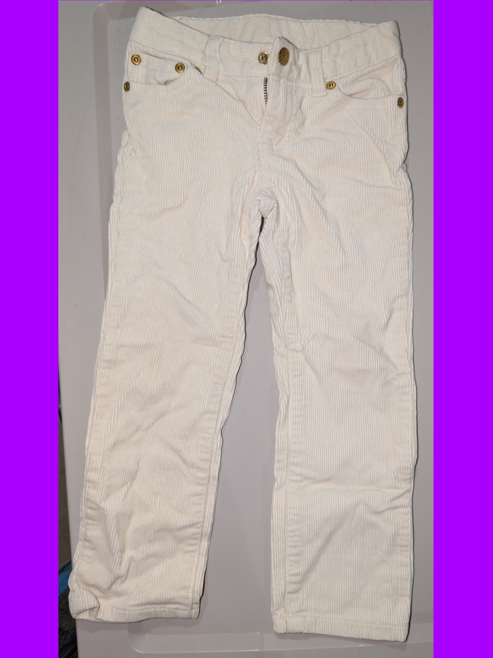 4T Ralph Lauren Corduroy Pants